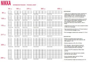 MISURE LIBRERIA NIKKA